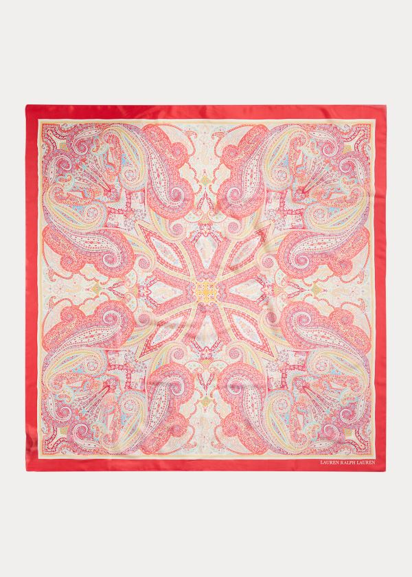 Women's Ralph Lauren Erica Silk Scarf | 803167KWX